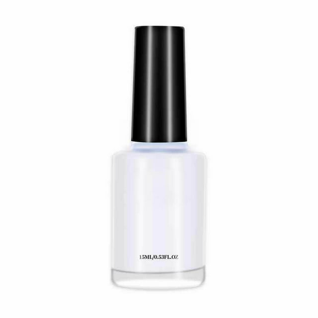 Esmalte de uñas gel, aceite para huellas dactilares, pasta para el cuidado de la piel, blanco, insípido, 15 ml