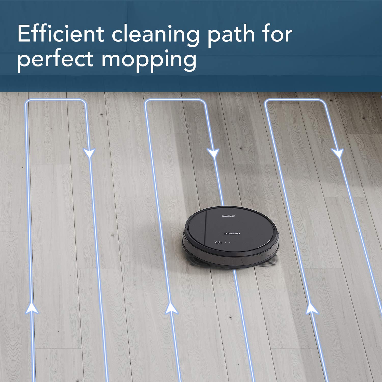 ECOVACS DEEBOT 661 Robot Vacuum Cleaner and Mop, 110 Minute Battery Life - image 4 of 7