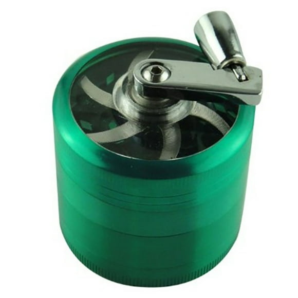 Hand Seasoning Grinder, Hand Crank Grinder Versatile for Kitchen Green,Blue,Grey,Red,Black,Silver