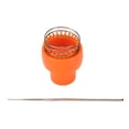 thumbnail image 3 of Wire Crochet Loom, Wire Crochet Tool Orange Auto Release Multi Purpose Safe Durable  For DIY, 3 of 8