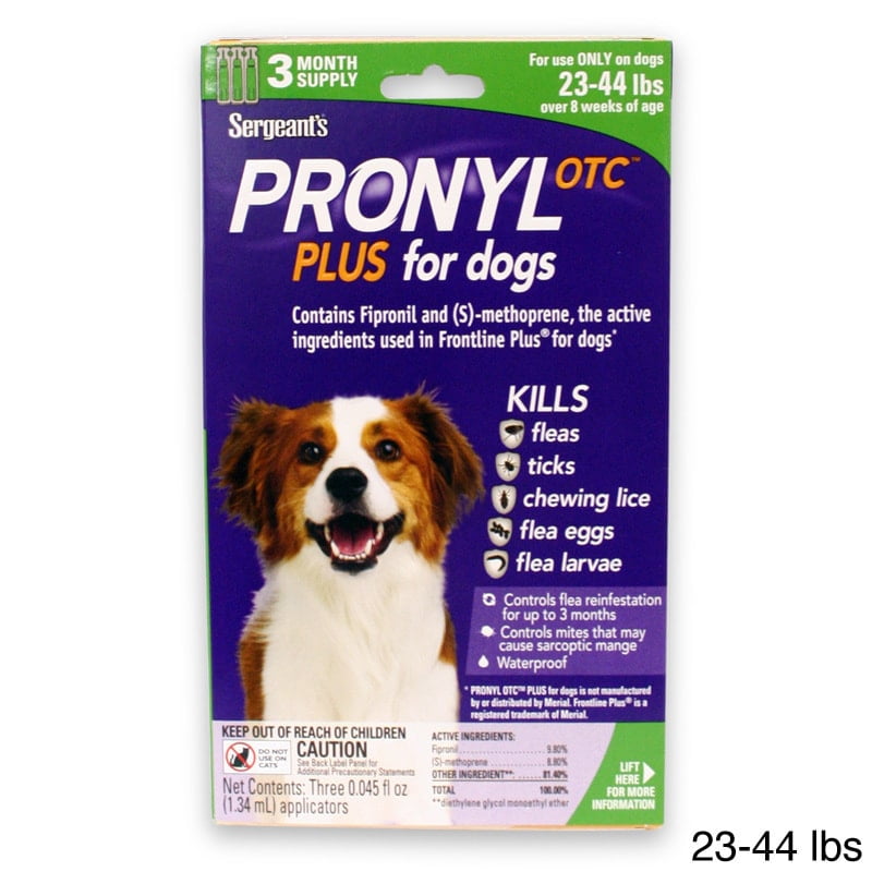 Sergeants Pronyl Otc Plus Flea Tick Treatment For Dogs Walmart Com