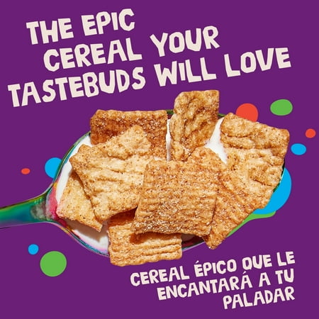 Cinnamon Toast Crunch Breakfast Cereal, Crispy Cinnamon Cereal, Family Size, 18.8 oz