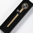 thumbnail image 5 of Black and White Easter Lace Bookmark in Antique Bronze: a Book Accessory and Gift for Readers and Book Lovers, 5 of 5