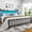 Black, variant on EnHomee King Size Metal Platform Bed Frame with Headboard Metal Bed Frame with LED Lights King Bed Frame with Underbed Storage,Black