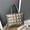 Brown, variant on Women's Large Tote Shoulder Bag, Padded Winter Handbag, Spacious Stylish Tote Bag, Versatile Shopping & Everyday Shoulder Bag, Fashionable Tote for Work, Errands, Travel