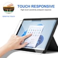 thumbnail image 5 of FIEWESEY For Microsoft Surface Go 4  (2024) Tempered Glass Screen Protector,9H High Touch Scratch Resistant High Response Screen Protector for Microsoft Surface Go 3 2021/Go 2 2020/Go 2018 (1 Pack), 5 of 6