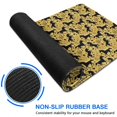 thumbnail image 6 of Long Mouse Pads for Desk,Gold Cartoon Unicorn Pattern Desk Mats on Top Of Desks, Desk Mouse Pad Extra Large with 3mm Non-Slip Base and Stitched Edge for Gaming,Office,Work,Home 47.3"x23.6", 6 of 6