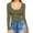Army Green, variant on lmcalzta Womens Shirts Long Sleeve Fitted Tops Casual Underscrubs Layer Slim Basic T-Shirts
