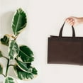 thumbnail image 3 of EeaseMX Bolsas de mano de lona reutilizables de 25 piezas bolsas de compras bolsas de comestibles, 3 of 8