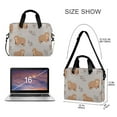 thumbnail image 3 of FORMRS 16" Laptop Bag Carrying Sleeve Case with Handle Travel Shoulder Briefcase, Cartoon Bear, 3 of 8