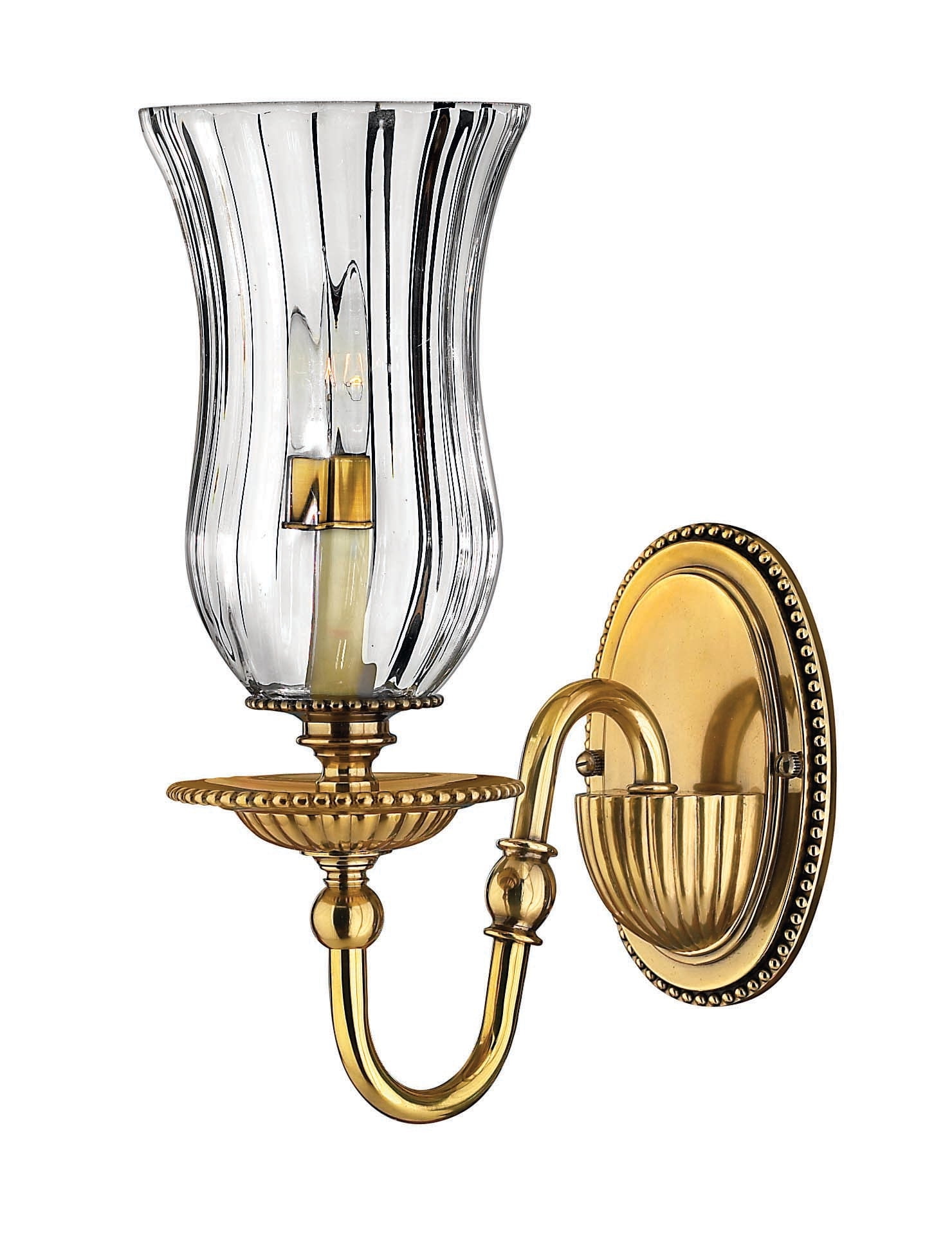 Hinkley Lighting H4640 1Light Indoor Wall Sconce from the Cambridge