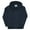 Solid Navy (1 Pack), variant on Swan Boy's Sherpa-Lined Hoodie Jacket w/ Split Kangaroo Pockets (1-Pack)