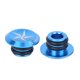 thumbnail image 5 of Tapón De Manillar Resistente Y Duradero, Extremos De Manillar Negros/azules, Accesorio Para Deportes De Ciclismo Cergrey G335 Azul, 5 of 8