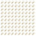 thumbnail image 3 of Paper Clamps, Hollowed 100pcs Binder Clips Cute Cartoon  For Home Gold,Rose Gold, 3 of 8