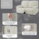 thumbnail image 4 of Funda reclinable ULTICOR Jacquard Stretch Ivory, 4 of 6