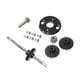 thumbnail image 5 of Kit de reparación de coche RC, motor, piñón, caja de cambios robusta, juego de engranajes de transmisión, escala 1:12, actualización para MN78, MN98V2 Negro, 5 of 8