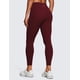 thumbnail image 2 of Leggings CRZ YOGA tiro alto 63,5 cm con bolsillos rojo Merlot, 2 of 4