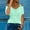 Green, variant on Blouses for Women Dressy Casual Short Sleeve Blouses for Women Fashion Women's Summer V-Neck Casual Lace Patchwork Solid CaimsBlouse Top Yellow