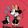 thumbnail image 3 of Disney - Minnie Mouse - Kitten Expurrt - Youth Short Sleeve Graphic T-Shirt, 3 of 5