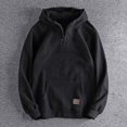 thumbnail image 4 of Sudadera con capucha para hombre, prenda de vestir masculina, ajustada, holgada, estética Emo, Harajuku, de una pieza, de lujo, Otoño, Xxl, 4 of 5