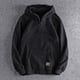 thumbnail image 4 of Sudadera con capucha para hombre, prenda de vestir masculina, ajustada, holgada, estética Emo, Harajuku, de una pieza, de lujo, Otoño, Xxl, 4 of 5