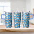 thumbnail image 2 of 20OZ Dog Themed Thoughtful Gift Tumbler with Handle Stainless Steel Insulated Cup Special Dog Lover Gifts Unique Birthday Christmas Presents for Dog Lovers Women Men Fits Most Car Cup Holders, 2 of 6