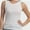 White, variant on Womens Sleeveless Crew Neck Tank Tops Fashion Summer Casual Basic Slim Fit Racerback Top Shirt Blouses