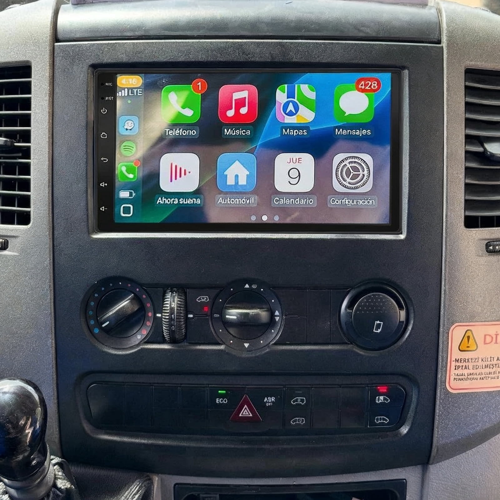 Binize CarPlay AI Box, Android 9.0, Wireless CarPlay & Android