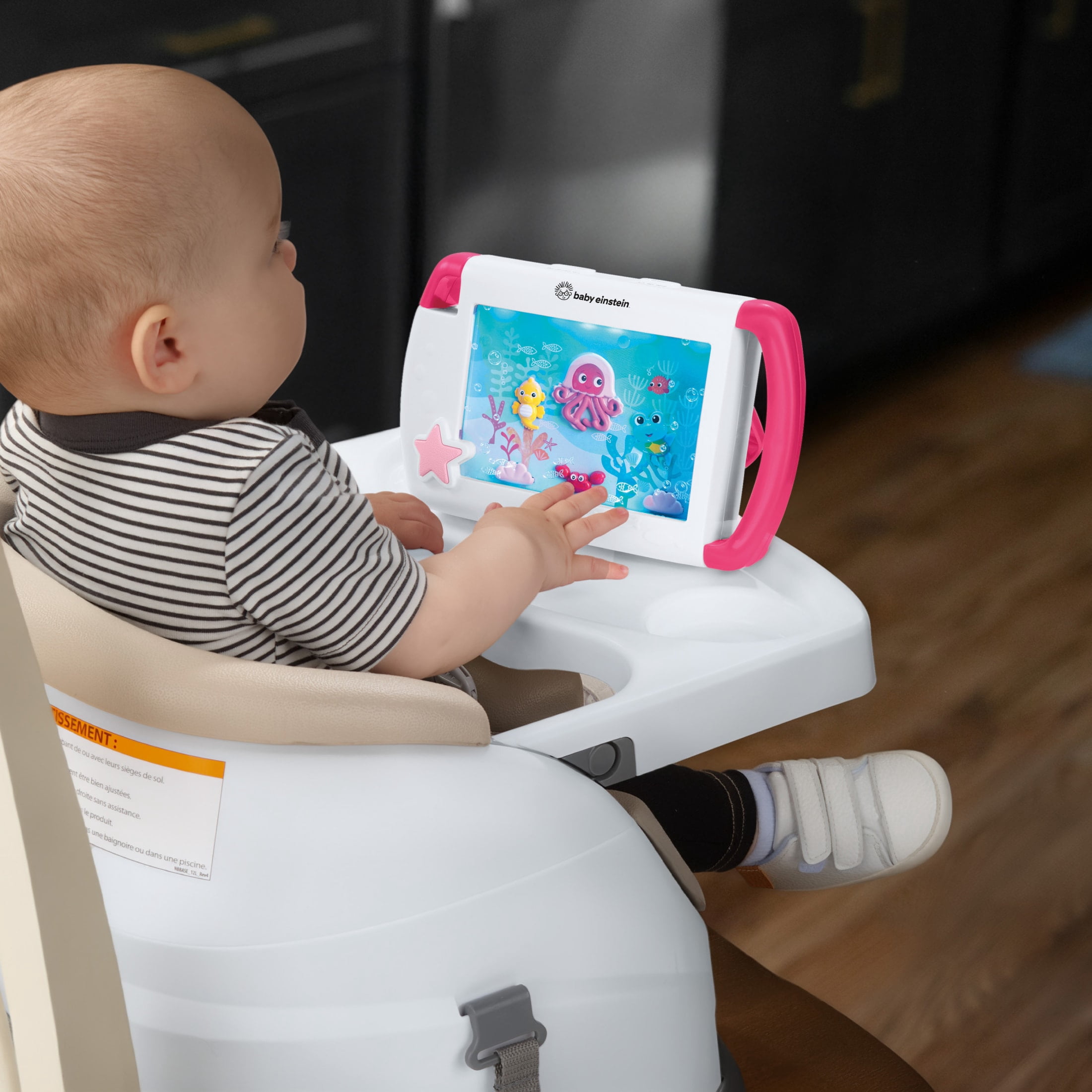Baby Einstein On-the-Go Sea Dreams Soother, Portable Sound Machine with Music, Ages 0+ Months