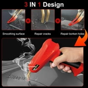 Upgrade 200W Plastic Welder, 1200PCS Hot Staples& 56PCS Welding Rods Plastic Welding Kit, 3 IN 1 Plastic Welding Gun, Plastic Repair Kit for Car Bumpers/Kayaks Plastic Repairs