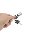 thumbnail image 3 of GOOHOCHY drawer locks Lock Silver Alloy for Home Use 1Set, 3 of 4