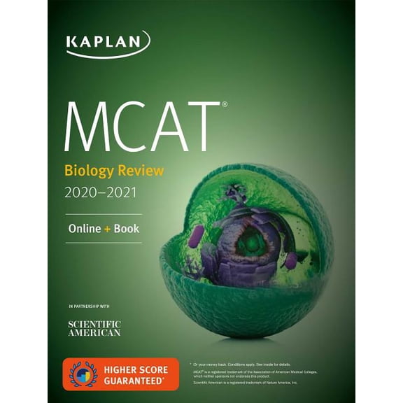 Kaplan Test Prep: MCAT Biology Review 2020-2021 : Online   Book (Paperback)
