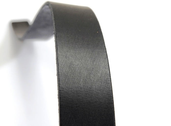 Black 24” byhands Genule Leather Shoulder Bag Straps/Purse Handles 40-4125 