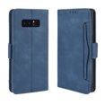 thumbnail image 1 of Case for Samsung Galaxy Note 8 Cover Adjustable Detachable Card Holder Magnetic closure Leather Wallet Case - Blue, 1 of 5