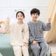thumbnail image 3 of Conjunto de pijamas de franela para niños y niñas, ropa de dormir de manga larga y cálida, con bonito Animal, para Otoño e Invierno, 3 of 4