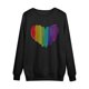 thumbnail image 4 of Día de San Valentín moda mujer Casual manga larga impreso señoras sudaderas Tops Fridja FKASFK2798, 4 of 9