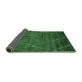 thumbnail image 2 of Ahgly Company Indoor Round Oriental Emerald Green Industrial Area Rugs, 5' Round, 2 of 4