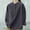 Black, variant on Endives Womens Cotton Linen Shirt Long Sleeved Shirt Button Down Shirt Collared Blouse for Women Purple