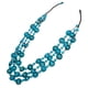 thumbnail image 4 of Collar tejido con colgante de cáscara de coco, estilo bohemio, para niñas y mujeres (azul cielo), 4 of 8