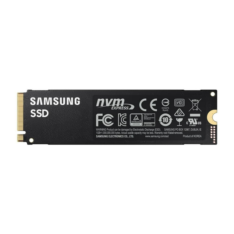 SAMSUNG 980 PRO Series - 2TB PCIe Gen4. X4 NVMe 1.3c - M.2 Internal SSD -  MZ-V8P2T0B/AM 