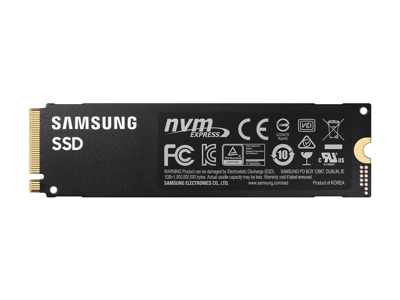 SAMSUNG 980 PRO Series - 2TB PCIe Gen4. X4 NVMe 1.3c - M.2 Internal SSD - MZ-V8P2T0B/AM - image 2 of 6