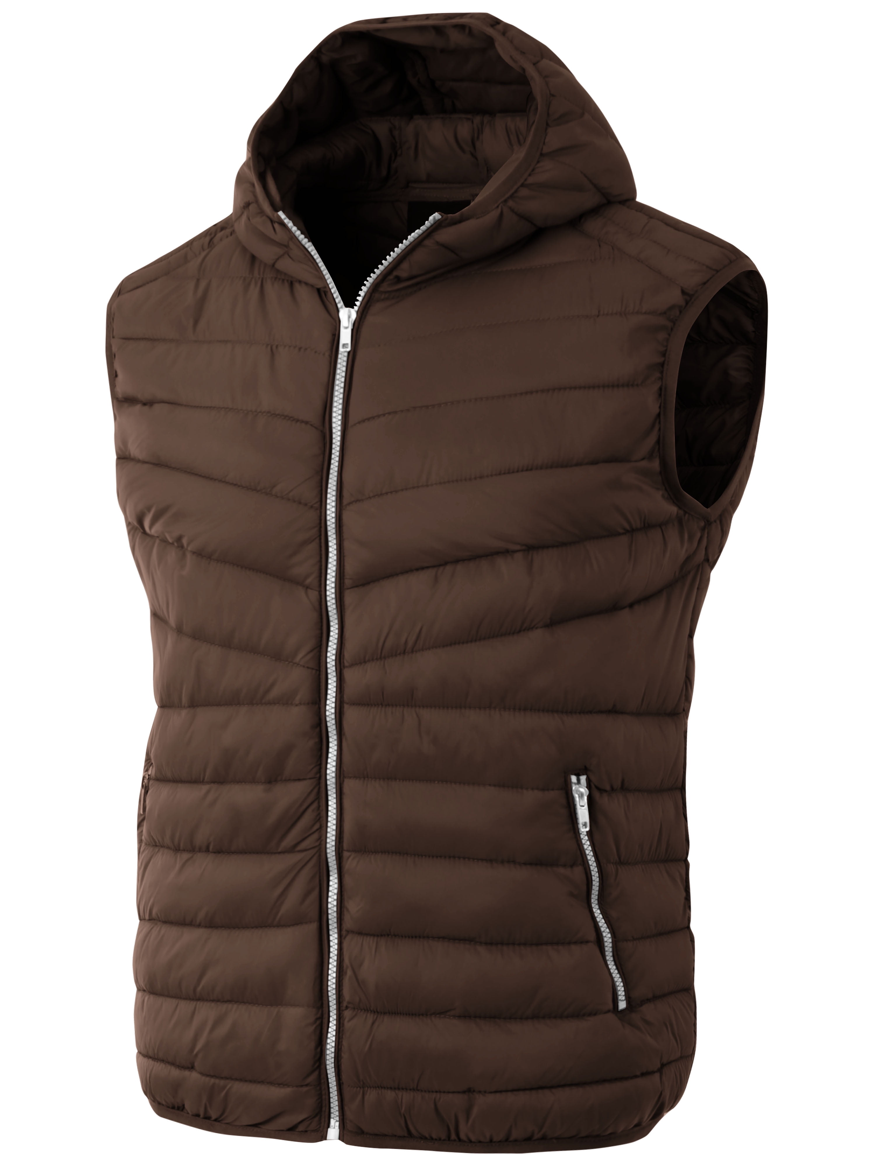 Pishon Mens Lightweight Zipper Windproof Slim Long Sleeve Outdoors Winter Jacket