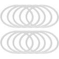 thumbnail image 1 of 10pcs Dreamcatcher Rings Plastic Rings Hoops Macrame Rings Hoops for DIY Craft Dream Catcher Supplies (18.5cm), 1 of 8