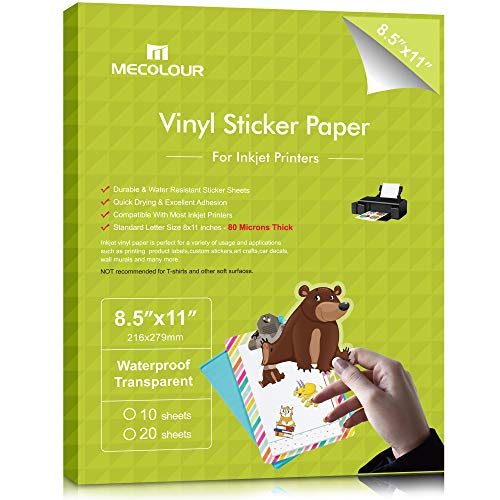 cricut waterproof printable vinyl