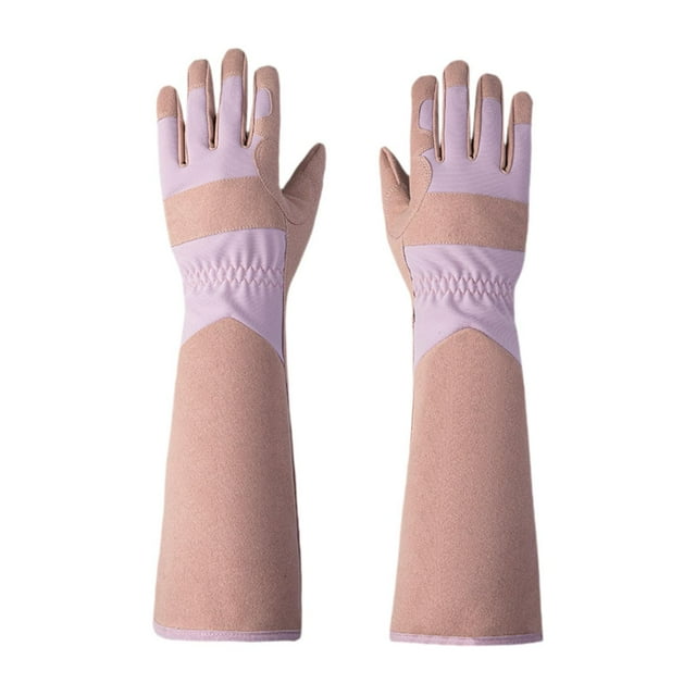 Guantes De Jardinería Para Mujer De 45 Cm Para Podar Rosas, Versátiles Para Desmalezar, Plantar Y Cavar