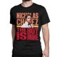 thumbnail image 5 of Camiseta clásica para hombre camisa negra con estampado de vainilla Ice: Cool as Ice grande y alto de verano, 5 of 7