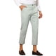 thumbnail image 5 of Pantalones a rayas INSPIRE CHIC para hombre, corte ajustado, frente plano, recortados y entallados, color gris, talla 32, 5 of 5
