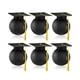 thumbnail image 1 of Linternas de papel colgantes con forma de birrete de graduación Linternas de papel con forma de birrete de graduación Linternas de graduación con H negra, 1 of 5