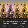 thumbnail image 4 of Cadena de luces RatHun 35 m 200 LED multicolor a prueba de agua, 4 of 7