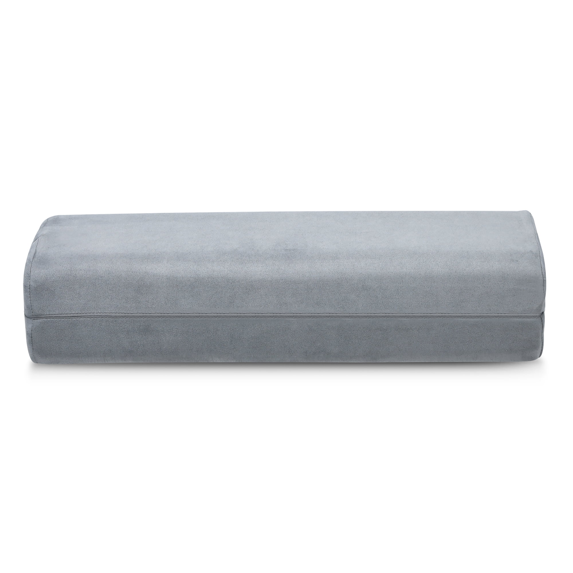 Elevate your yoga and meditation practice with the versatile Costway Yoga Bolster Pillow in a calming grey color. This essential prop is designed to provide support and comfort during poses and relaxation techniques, helping to improve posture and alignment.